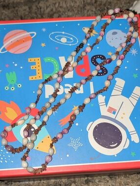MCM Hawaiian Handmade Job's Tears/Coconut Spacer Necklace